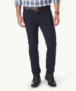 Gazman Modern Stretch 5 Pocket Pants - Navy