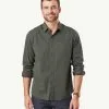 Gazman Authentic Twill Long Sleeve Shirt - Forest -Cheap Accessories Store 1 42900