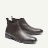 GAZMAN Leather Chelsea Boot - Chocolate -Cheap Accessories Store 1 43096