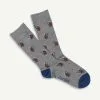 Gazman Non Tight Gone Fishing Sock - Charcoal -Cheap Accessories Store 1 43315