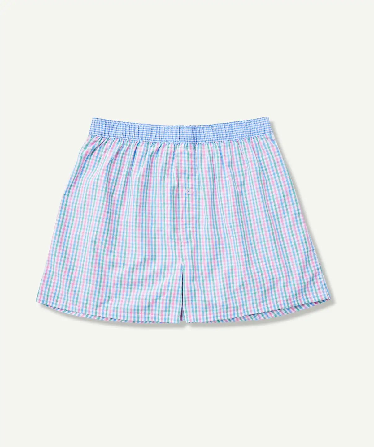 Gazman Check Boxers - Blue 3 Gazman Check Boxers - Blue