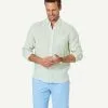 Gazman French Linen Stripe Long Sleeve Shirt - Palm 1 Gazman French Linen Stripe Long Sleeve Shirt - Palm -Cheap Accessories Store 1 47021