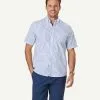 Gazman Easy Care Check Short Sleeve Shirt - White 2 Gazman Easy Care Check Short Sleeve Shirt - White -Cheap Accessories Store 1 47303