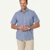 Gazman Easy Care Gingham Short Sleeve Shirt - Navy 2 Gazman Easy Care Gingham Short Sleeve Shirt - Navy -Cheap Accessories Store 1 47461