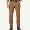 Gazman Modern Stretch 5 Pocket Pants - Tan -Cheap Accessories Store 1 48387