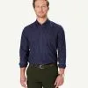 Gazman Easy Care Twill Check Long Sleeve Shirt - Navy 1 Gazman Easy Care Twill Check Long Sleeve Shirt - Navy -Cheap Accessories Store 1 48594