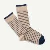 Gazman Non Tight Stripe Sock - Sand -Cheap Accessories Store 1 48709