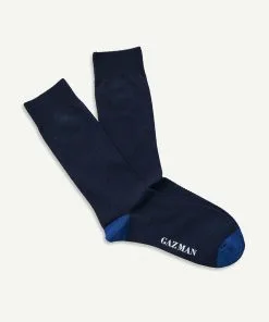 Gazman Textured Sock - Navy