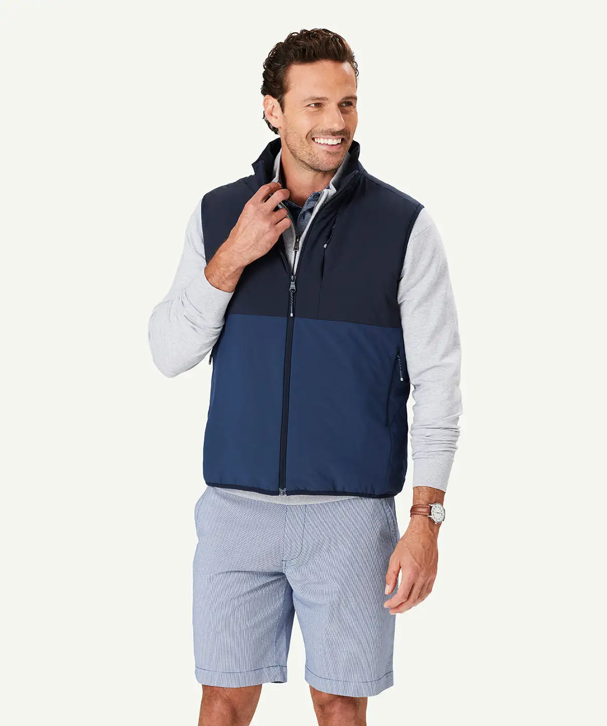 Gazman GAZFLEX Technical Vest - Navy 3 Gazman GAZFLEX Technical Vest - Navy