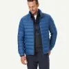Gazman Lightweight Puffer Jacket - Denim