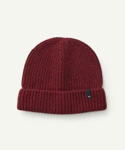 Gazman Cotton Rib Beanie - Burgundy