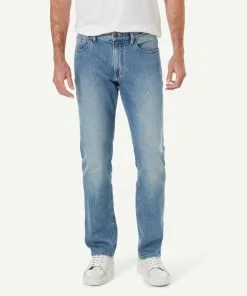 Gazman Selwyn Straight Fit Jean - Washed Indigo