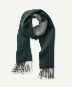 Gazman Double Wool Face Scarf - Forest