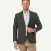 Gazman Wool Blend Herringbone Sports Jacket - Forest 1 Gazman Wool Blend Herringbone Sports Jacket - Forest -Cheap Accessories Store 1 50044
