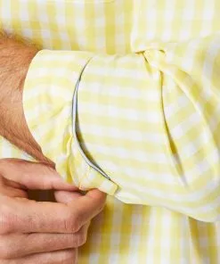 Gazman Non-Iron Oxford Check Long Sleeve Shirt - Yellow -Cheap Accessories Store 10 41a8f5ae 9ad3 4ee1 8109 4724a0b3c885