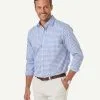 Gazman Easy Care Gingham Check Shirt - Blue -Cheap Accessories Store 1 01fe456a c735 47e9 a3b4 6dff080dde6f