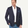 Gazman Performance Stretch Sports Jacket - Navy