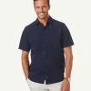 Gazman Tonal Seersucker Short Sleeve Shirt - Dark Navy 2 Gazman Tonal Seersucker Short Sleeve Shirt - Dark Navy -Cheap Accessories Store 1 58c4d609 775b 403c 922e d7b891cb0577