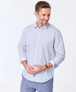 Gazman Casual Sunglasses Print Shirt - White