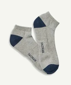 Gazman Sports Ankle Sock - Grey Marle