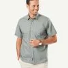 Gazman Casual Geo Print Short Sleeve Shirt - Olive 1 Gazman Casual Geo Print Short Sleeve Shirt - Olive -Cheap Accessories Store 1 81567e9f 0e2e 4fc4 a7bf eafa0245e943