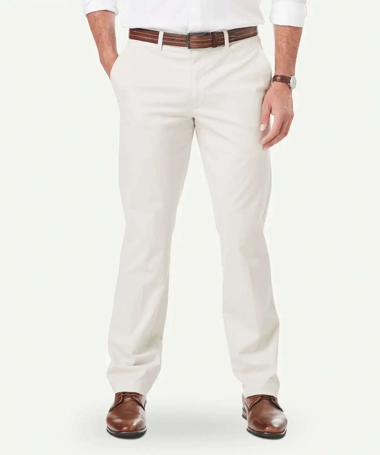 Gazman Comfort Chino Pants - Stone 3 Gazman Comfort Chino Pants - Stone