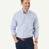 Gazman Easy Care Multi Check Shirt - Blue -Cheap Accessories Store 1 917dc117 9b46 4f78 8ef2 b24ff9774ea4