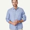 Gazman Linen Plain Long Sleeve Shirt - Nightshade 2 Gazman Linen Plain Long Sleeve Shirt - Nightshade -Cheap Accessories Store 1 a84e7504 3dac 40a0 97ea 2e1720a54037