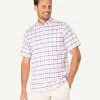 Gazman Easy Care Oxford Check Short Sleeve Shirt - Watermelon -Cheap Accessories Store 1 b4f8bf13 5ec6 4219 b1de a772af7217dd