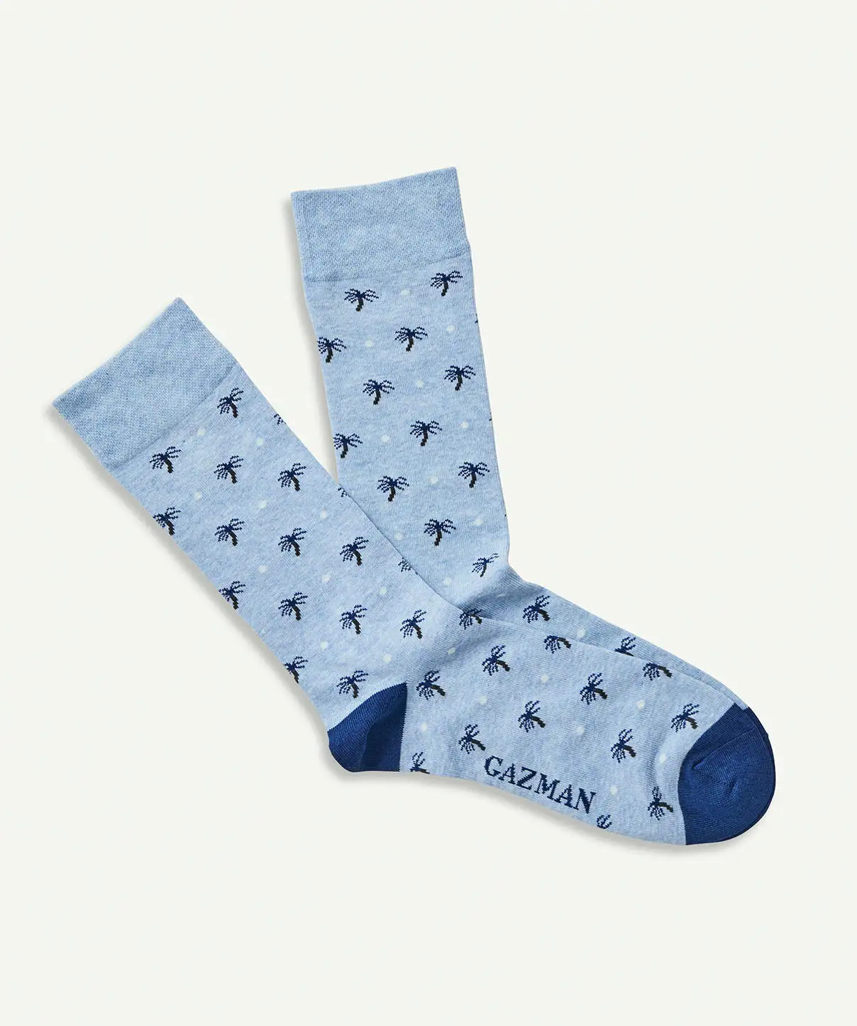 Gazman Non Tight Palm Sock - Blue Marle 3 Gazman Non Tight Palm Sock - Blue Marle
