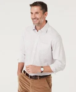 Gazman Easy Care Multi Check Shirt - Multi Check