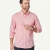 Gazman Tailored Featherweight Gingham Long Sleeve Shirt - Flamingo -Cheap Accessories Store 1 c3baae4c 1adf 4f41 a42e 9f1bf6cf5b6d