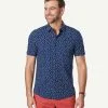 Gazman Tailored Seersucker Print Short Sleeve Shirt - Nightshade -Cheap Accessories Store 1 d185e5a5 3632 4dac 97e0 f9c8d6f64a9c
