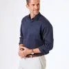Gazman Easy Care Plain Twill Shirt - Navy -Cheap Accessories Store 1 dc8526ae ee8c 4bf2 8a2e 6689ba5396b9