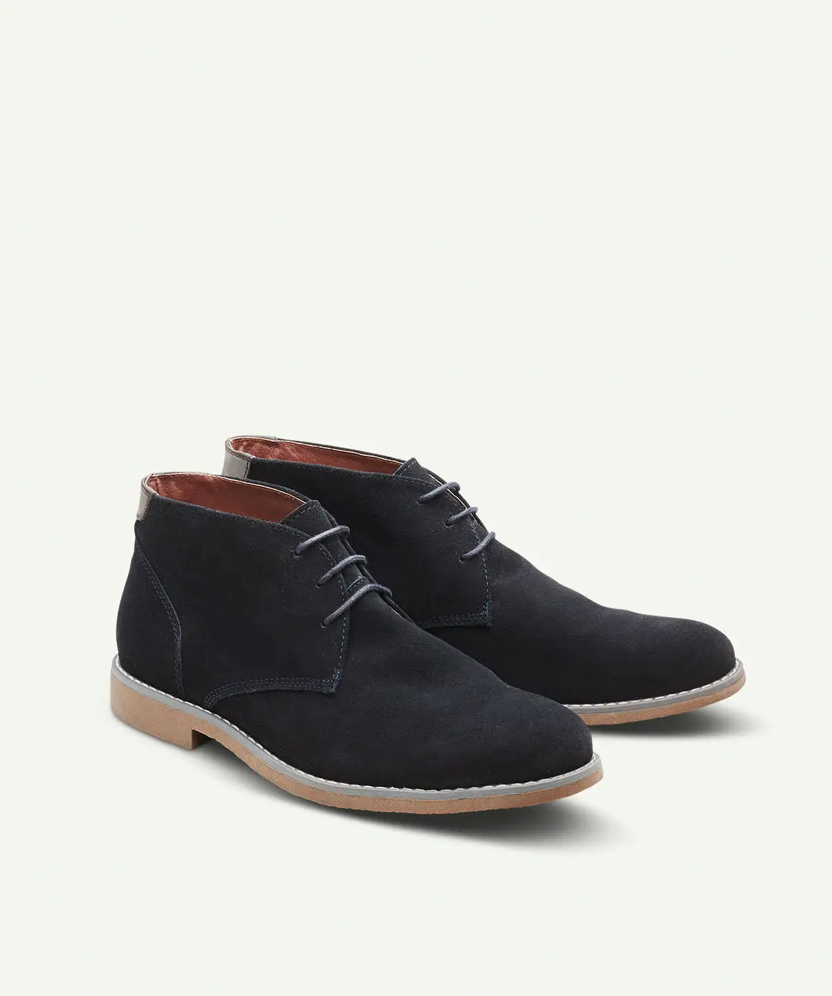 Gazman Hush Puppies Desert Boots - Navy Suede 3 Gazman Hush Puppies Desert Boots - Navy Suede