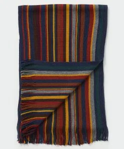 Gazman Multi Stripe Scarf - Multi Stripe