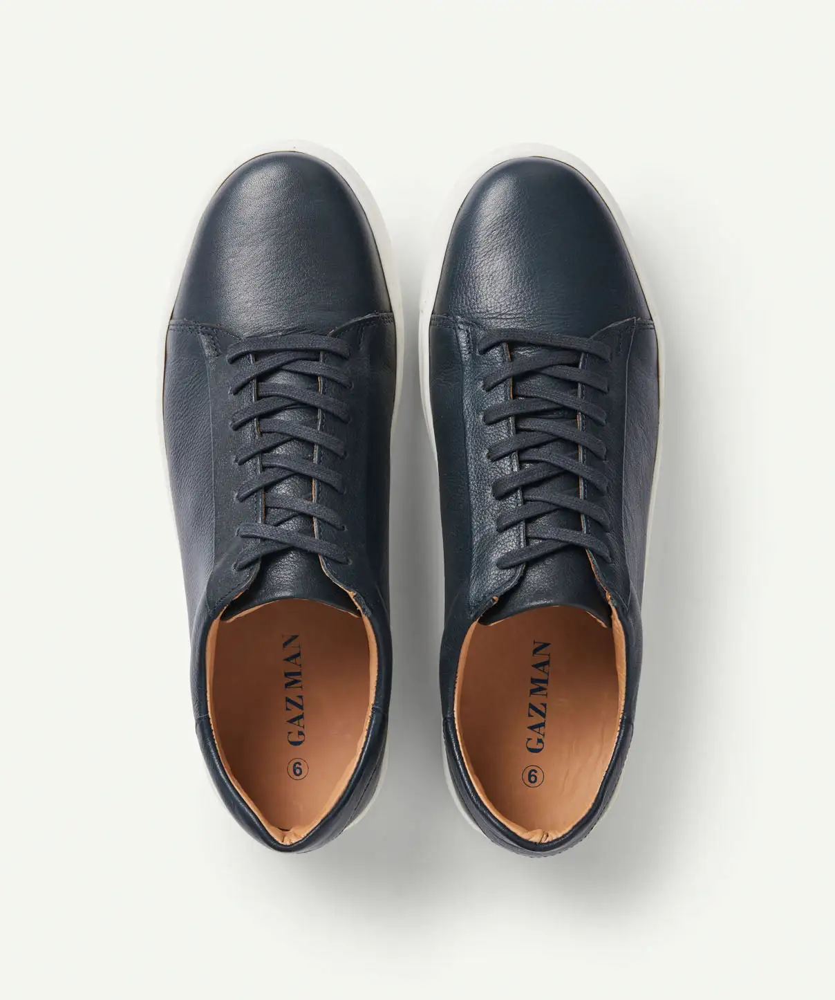 GAZMAN Leather Sneaker - Midnight 4 GAZMAN Leather Sneaker - Midnight - Image 2