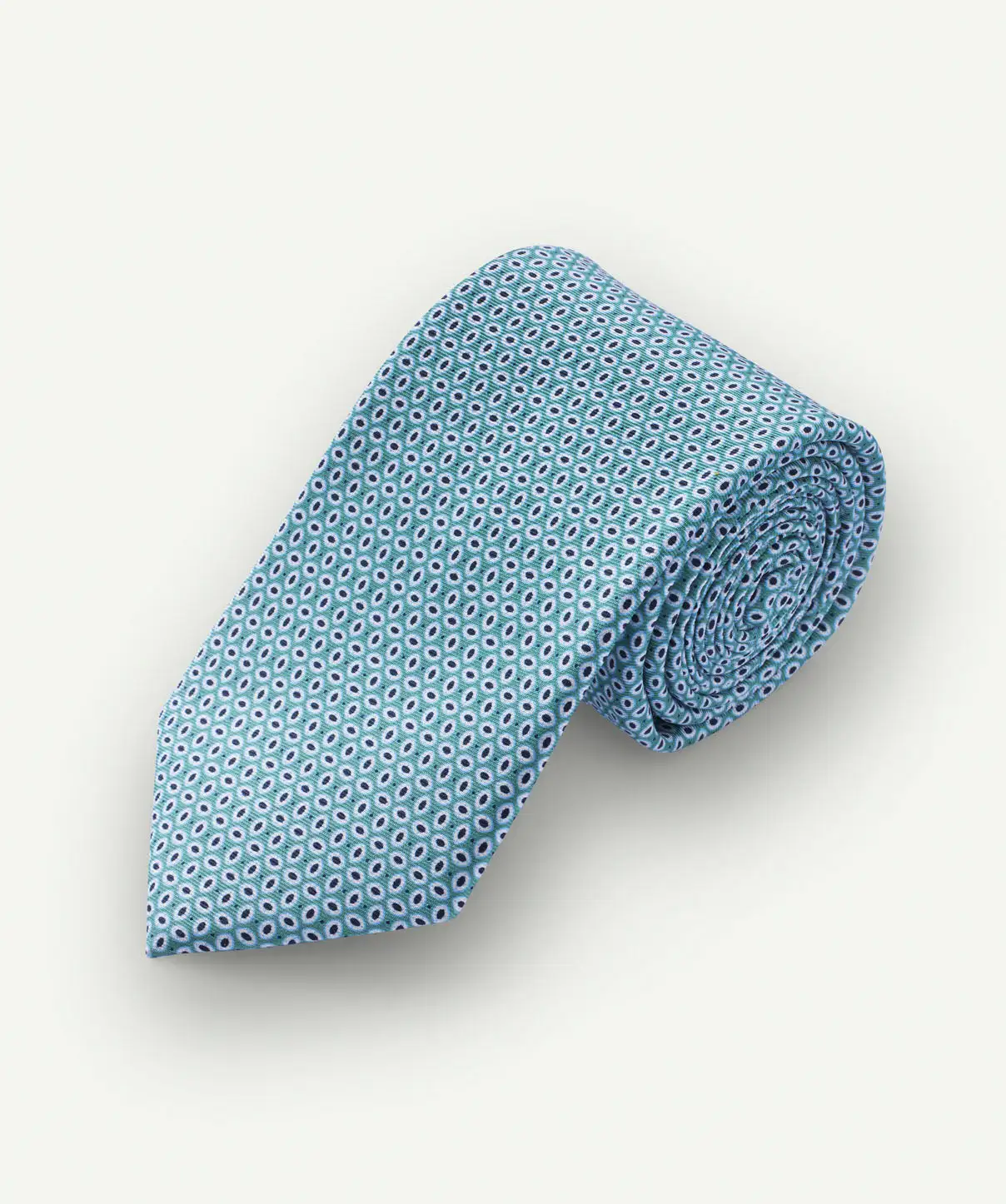 Gazman Silk Textured Stripe Tie - Palm 3 Gazman Silk Textured Stripe Tie - Palm