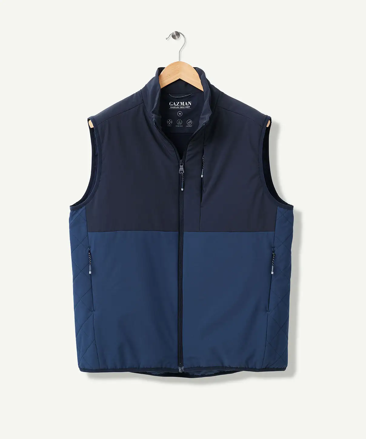 Gazman GAZFLEX Technical Vest - Navy 4 Gazman GAZFLEX Technical Vest - Navy - Image 2