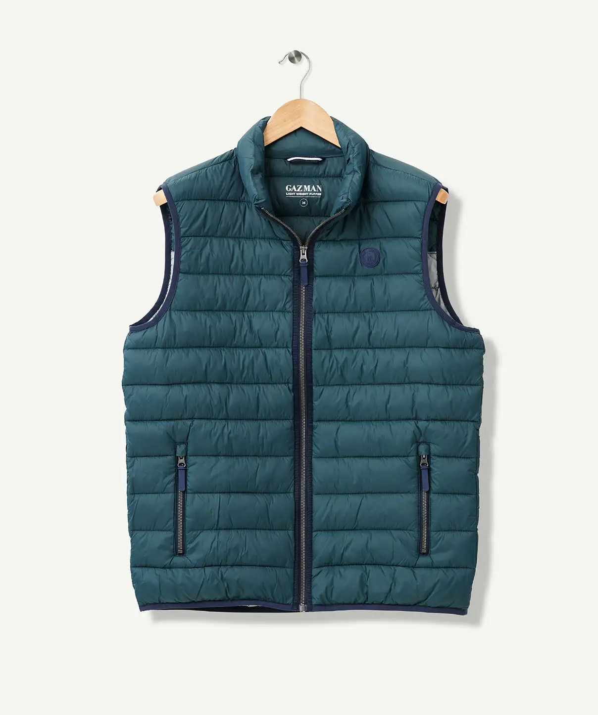 Gazman Lightweight Puffer Vest - Forest 4 Gazman Lightweight Puffer Vest - Forest - Image 2