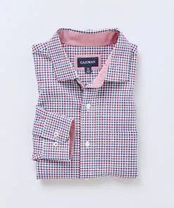 Gazman Easy Care Oxford Check Shirt - Red 7 Gazman Easy Care Oxford Check Shirt - Red -Cheap Accessories Store 2 2aa8e325 0bbd 4340 8f14 551bff8262af
