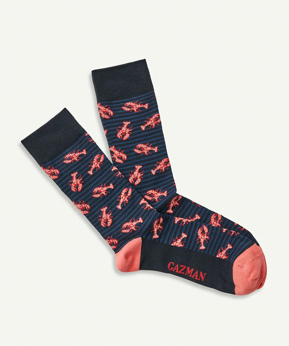 Gazman Non Tight Lobster Sock - Navy 3 Gazman Non Tight Lobster Sock - Navy