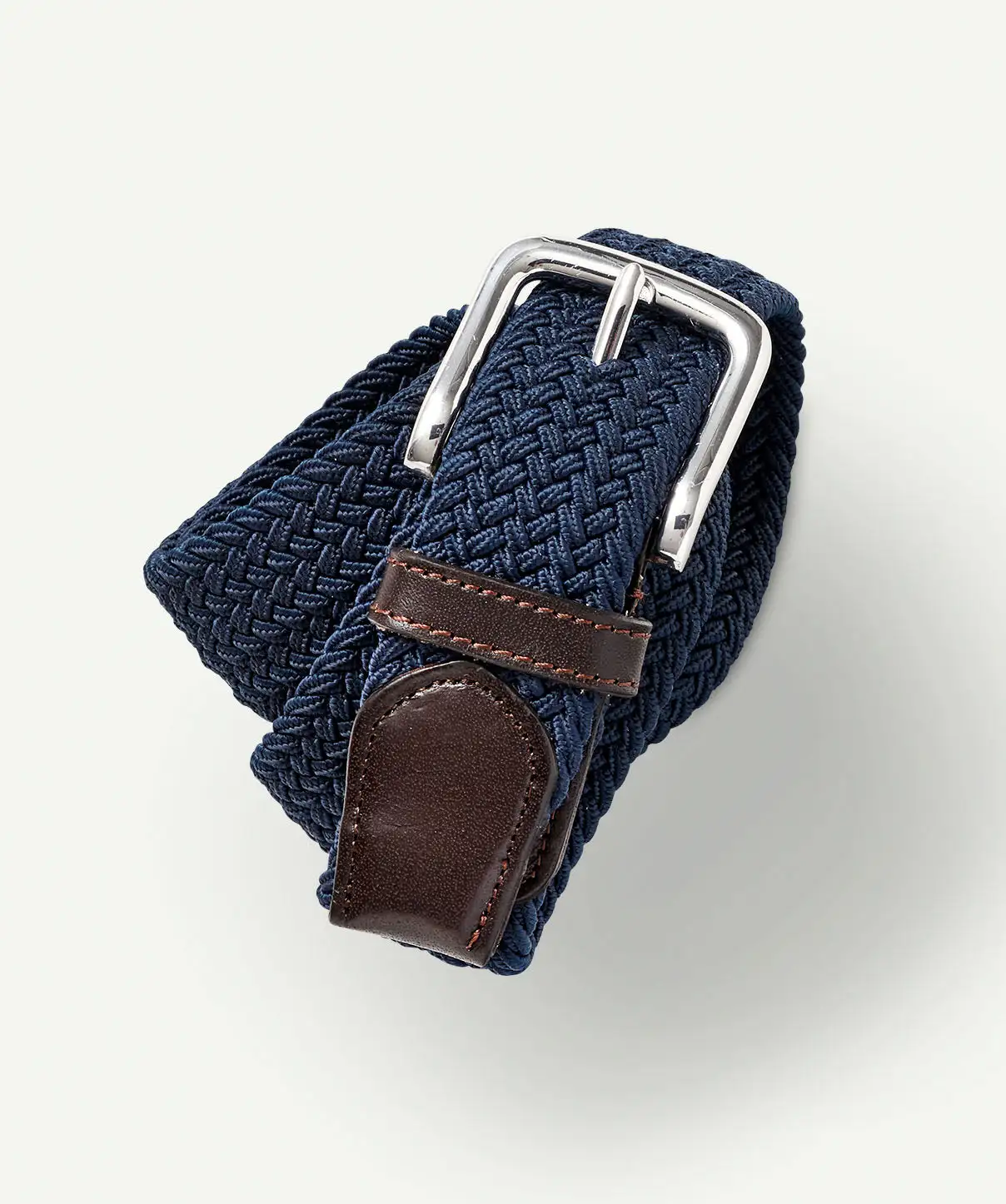 Gazman Plait Stretch Belt - Navy 3 Gazman Plait Stretch Belt - Navy