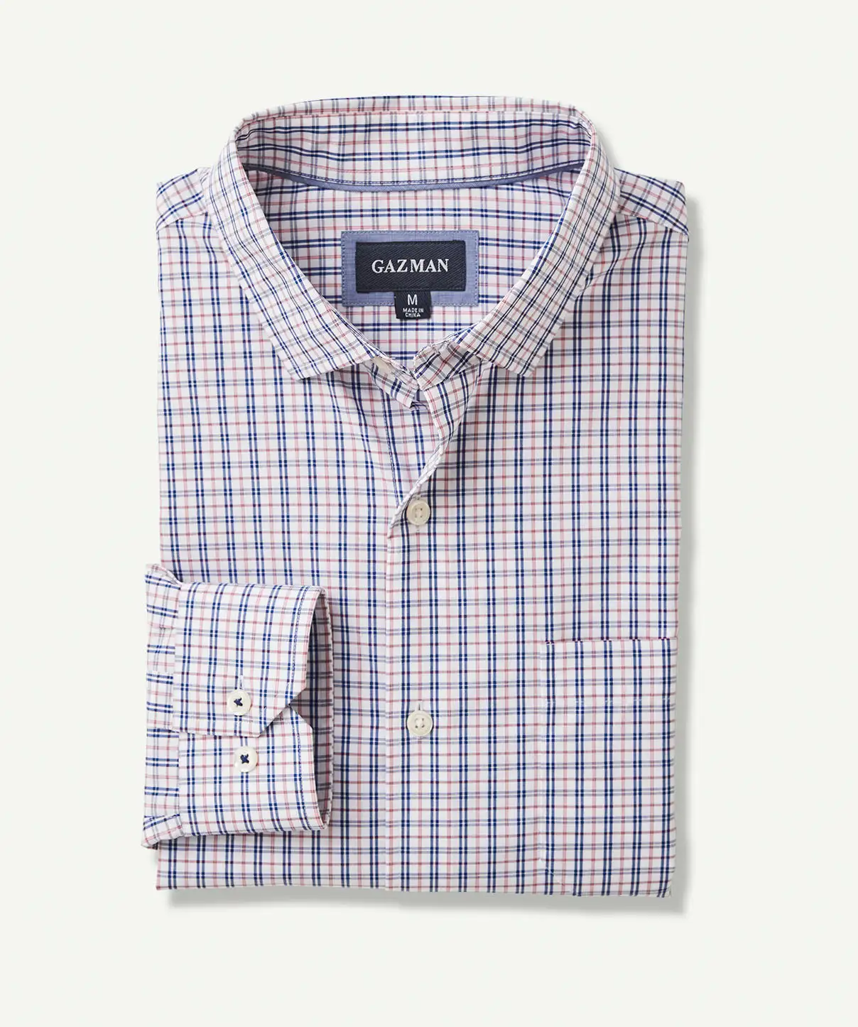 Gazman Easy Care Multi Check Long Sleeve Shirt - Multi Check 4 Gazman Easy Care Multi Check Long Sleeve Shirt - Multi Check - Image 2