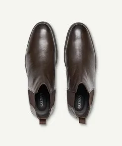 GAZMAN Leather Chelsea Boot - Chocolate 8 GAZMAN Leather Chelsea Boot - Chocolate -Cheap Accessories Store 3 43098