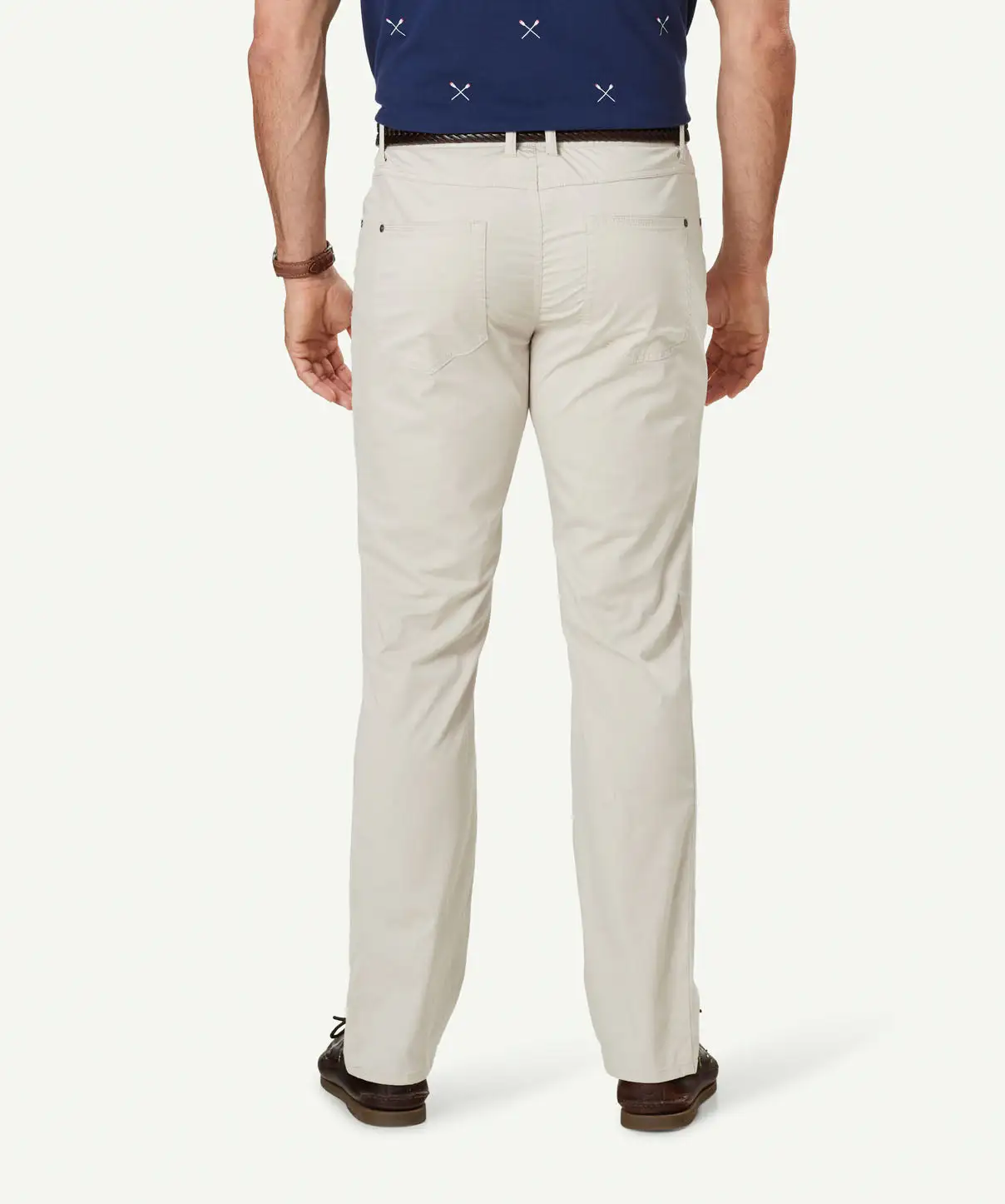 Gazman Featherweight Five Pocket Pants - Putty 4 Gazman Featherweight Five Pocket Pants - Putty - Image 3