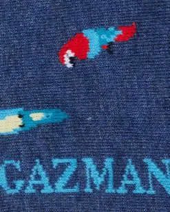 Gazman Non Tight Parrot Sock - Denim 8 Gazman Non Tight Parrot Sock - Denim -Cheap Accessories Store 3 46378