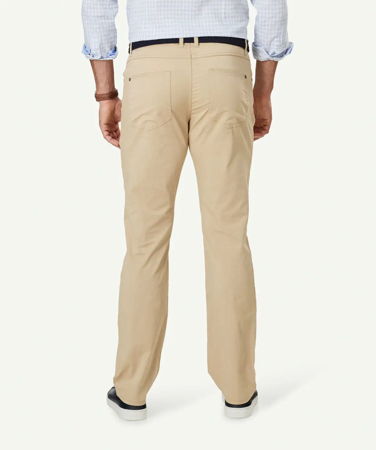 Gazman Featherweight Five Pocket Pants - Dune 5 Gazman Featherweight Five Pocket Pants - Dune - Image 3