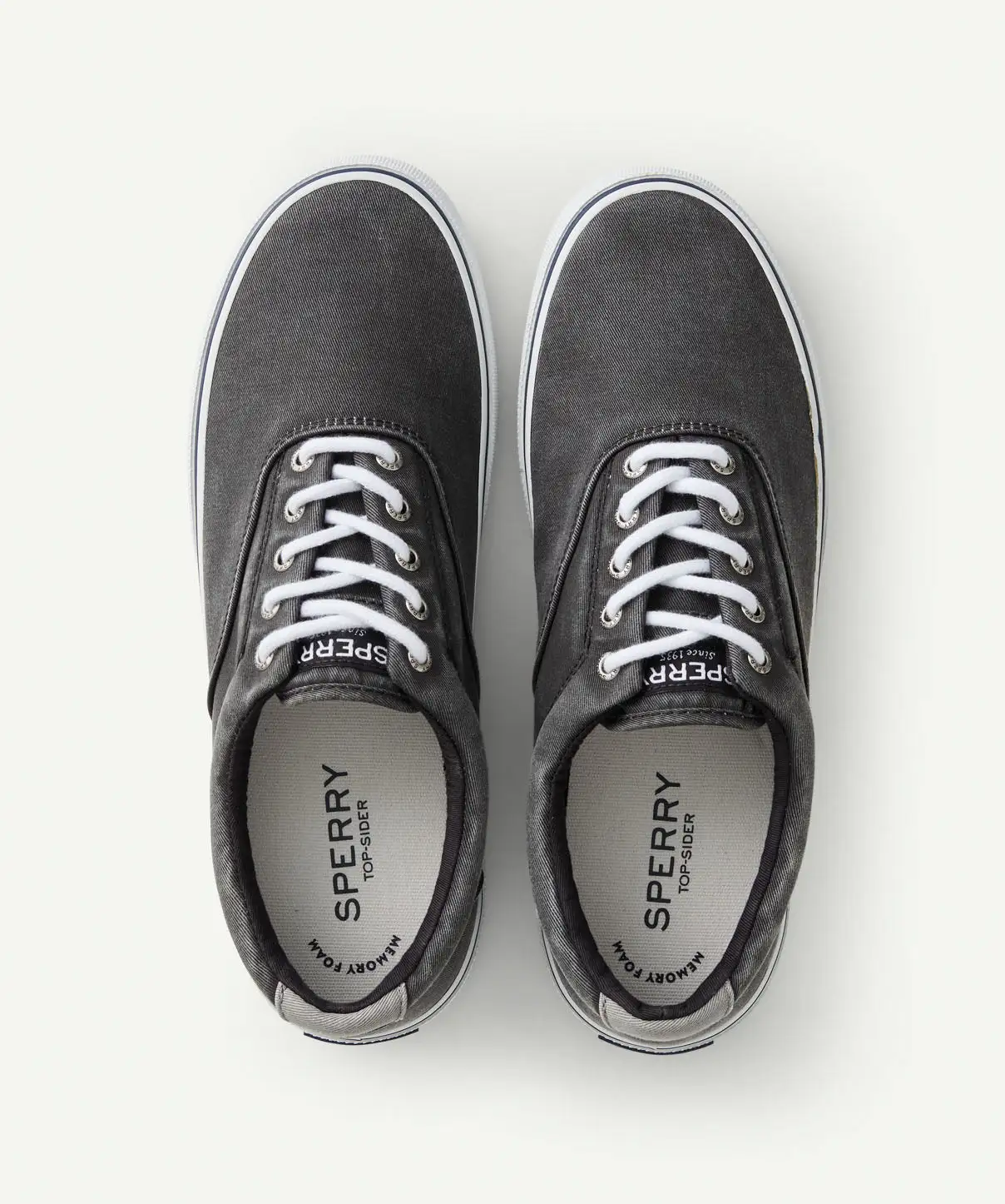 Gazman Sperry Halyard Saltwashed Shoe - Black 5 Gazman Sperry Halyard Saltwashed Shoe - Black - Image 3