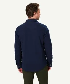 Gazman Comfort Shacket - Navy -Cheap Accessories Store 3 48368